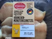 Jumlah gula yang masuk Hähnchenminutenschnitzel