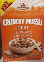 Suhkru kogus sees Crunchy Muesli Fruit