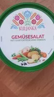 Quantité de sucre dans Gemüsesalat