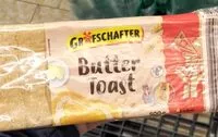 Sokerin määrä sisällä Toastbrot