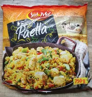 Zuckermenge drin seafood & chicken paella