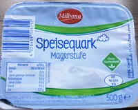 入っている砂糖の量 Speisequark Magerstufe