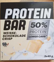 चीनी की मात्रा Protein Bar Weiße-Schokolade Crisp