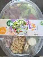 Suhkru kogus sees Salat & Quinoa Schinken-Ziegenkäse