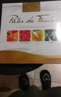 Suhkru kogus sees Pâtes de fruits
