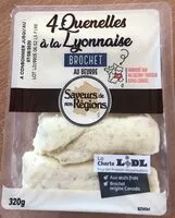 Quantité de sucre dans Quenelles de brochet