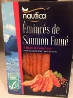 入っている砂糖の量 Eminces de saumon fumé