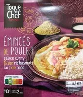 Sucre et nutriments contenus dans Lidl toque du chef