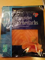 İçindeki şeker miktarı Norwegischer Räucherlachs in Scheiben
