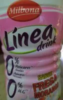 Количество сахара в Yogur líquido desnatado edulcorado con fresa