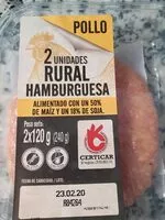 Suhkru kogus sees Hamburguesa Pollo