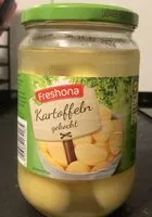 Zuckermenge drin Gemüse Kartoffeln im Glas