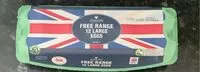 入っている砂糖の量 Large free range eggs