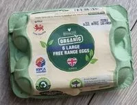 入っている砂糖の量 Organic Large Free Range Eggs