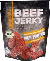 Zuckermenge drin Beef Jerky