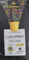 चीनी की मात्रा Capsules de café origine Colombie