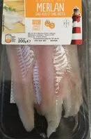 入っている砂糖の量 Filet de merlan