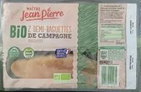 Jumlah gula yang masuk 2 Demi-baguettes de campagne précuite