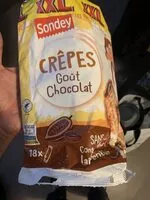 Amount of sugar in Crêpes Chocolat