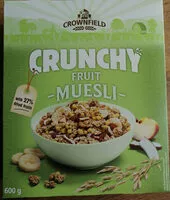 Zuckermenge drin Crunchy fruit muesli
