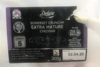 Quantité de sucre dans Somerset Crunchy Extra Mature Cheddar