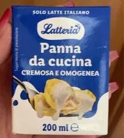 Amount of sugar in Panna da cucina