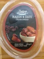 Количество сахара в Raisin & Date Cream Spread