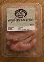 Viandes volailles poulets aiguillettes de poulet