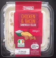入っている砂糖の量 Chicken and bacon Sandwich Filler