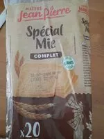 Cantidad de azúcar en Pain de mie complet sans croûte