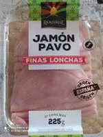 Suhkru kogus sees Jamón Pavo cocido