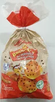 Suhkru kogus sees Briochettes aux pépites de chocolat noir