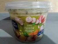 Sokerin määrä sisällä Żurek z białą kiełbasą i boczkiem