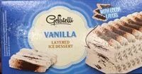 Zuckermenge drin Feuilleté glacé Vanille