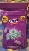 Jumlah gula yang masuk Kaugummi Cool Cassis