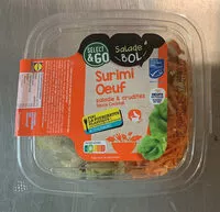 Zuckermenge drin Salade crudites surimi