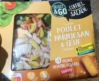Zuckermenge drin Coffret salade poulet parmesan & oeuf