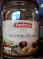 Amount of sugar in Marrons entoers