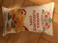Quantité de sucre dans Kuljanka Paprika Flavoured Chips