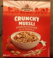 Zuckermenge drin Crunchy muesli alla fragola