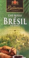 Jumlah gula yang masuk Cafe moulu Bresil