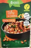 Suhkru kogus sees Tofu na patelnię Garam Masala