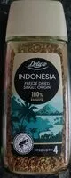Zuckermenge drin Indonesia, Freeze dried somgle origin Coffee