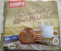 Cantidad de azúcar en María Dorada