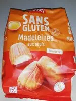 Zuckermenge drin Madeleines aux œufs sans gluten