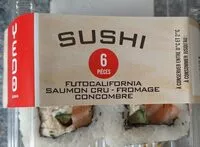 Cantidad de azúcar en Sushi
