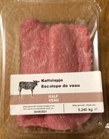 Cantidad de azúcar en Escalope de veau