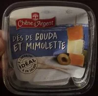 Sokerin määrä sisällä Des de gouda et mimolette