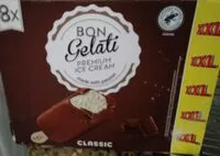 入っている砂糖の量 Bon Gelati