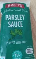 İçindeki şeker miktarı Parsley sauce